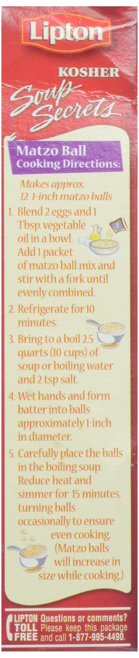 Lipton, Soup Mix Matzo Ball, 4.5 oz