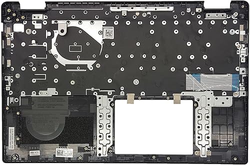 Miniatura 4 de Jxjslp Reemplazo para DELL Latitude 3520 E3520 Palmrest Carcasa superior con diseño de EE. UU. Conjunto de teclado sin retroiluminación DJP76 0DJP76