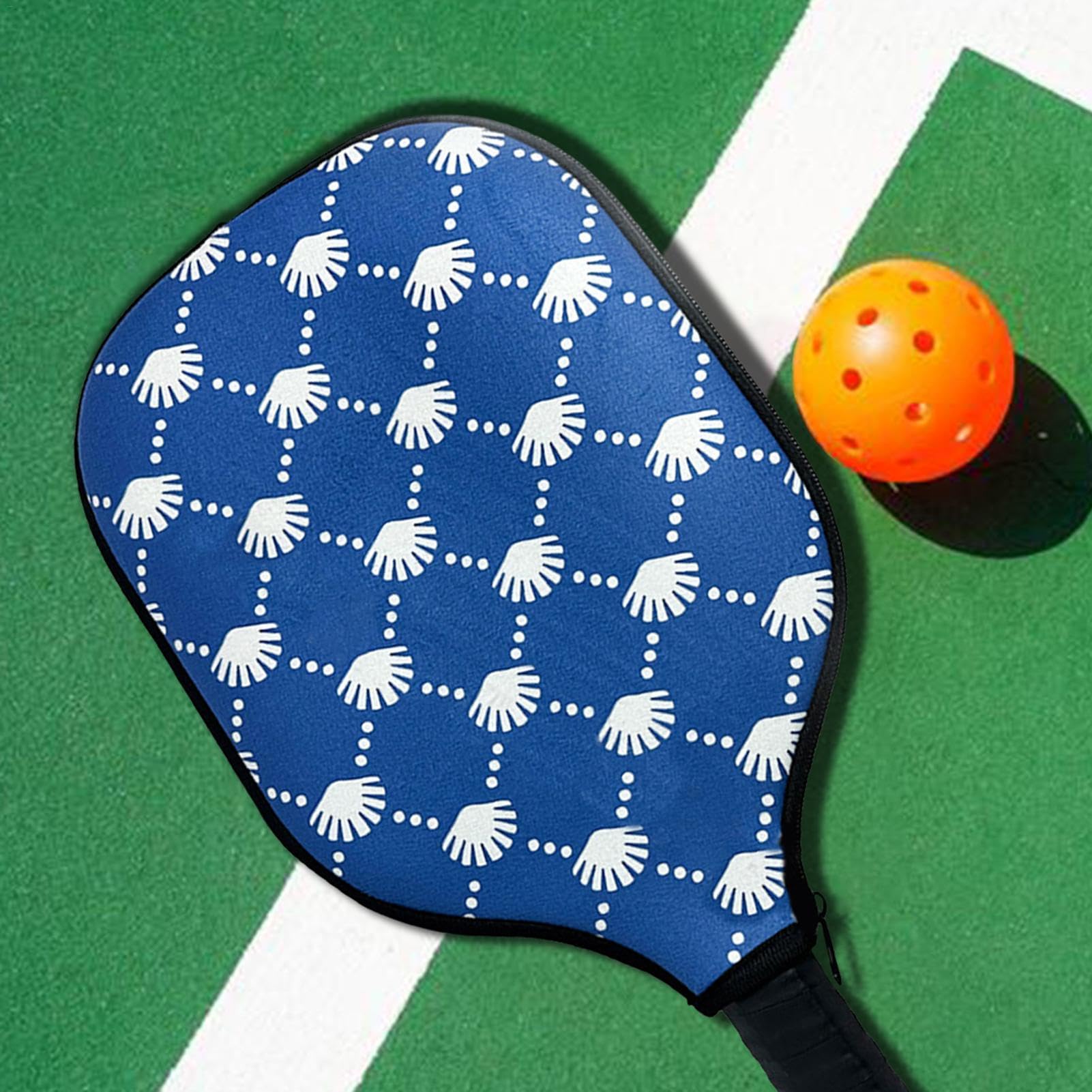 Ubyyddo Housse de protection pour raquette de pickleball – Housse de protection pour raquette de 22,4 x 29,7 cm avec poignée, taille universelle qui s'adapte à la plupart des pagaies de pickleball Ubyyddo Housse de protection pour raquette de pickleball – Housse de protection pour raquette de 22,4 x 29,7 cm avec poignée, taille universelle qui s'adapte à la plupart des pagaies de pickleball