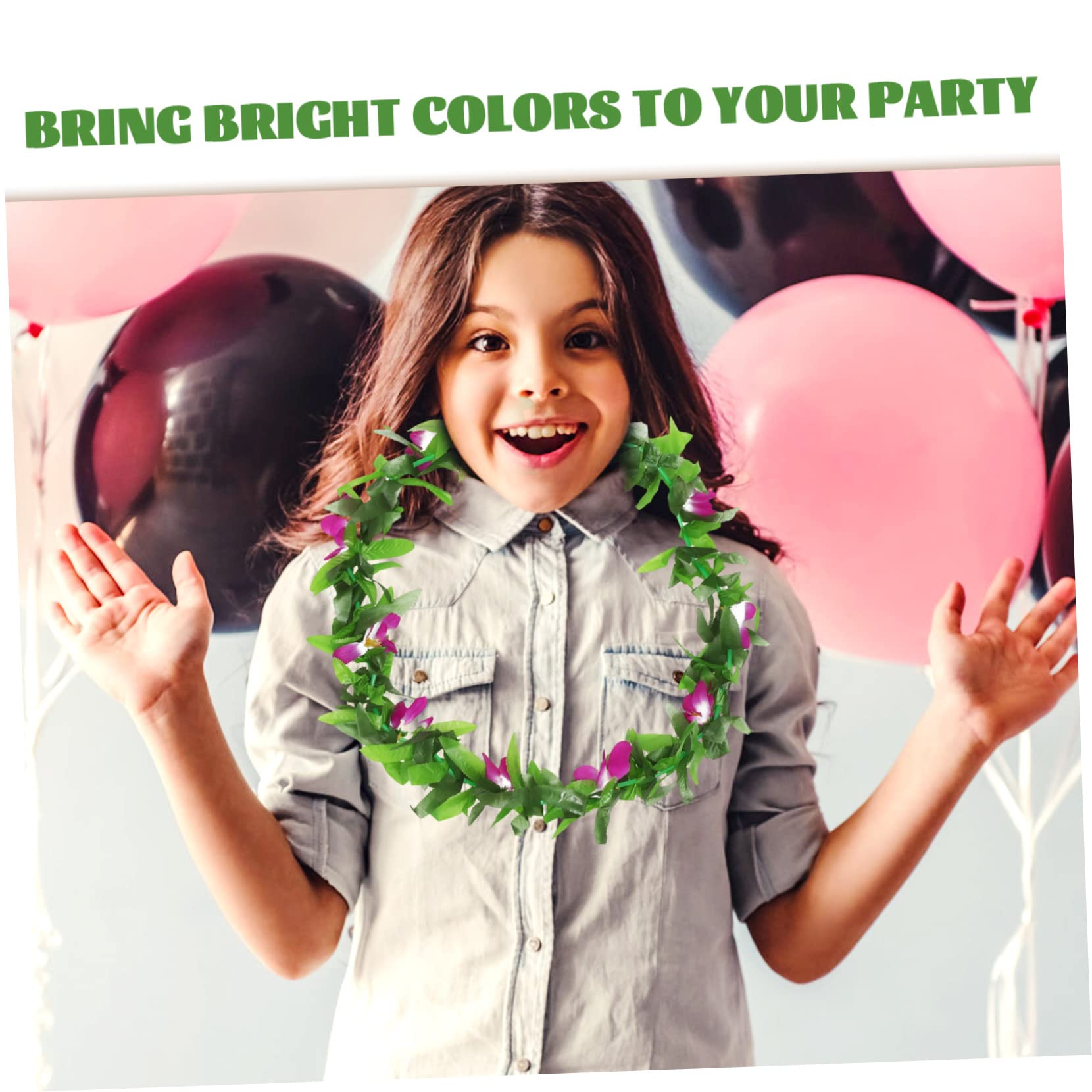 3 Sätze Hawaiianische Blumenkränze Für Erwachsene Tropische Luau Party Leis Für Sommerfeste Und Strandveranstaltungen 6 Stück * 3