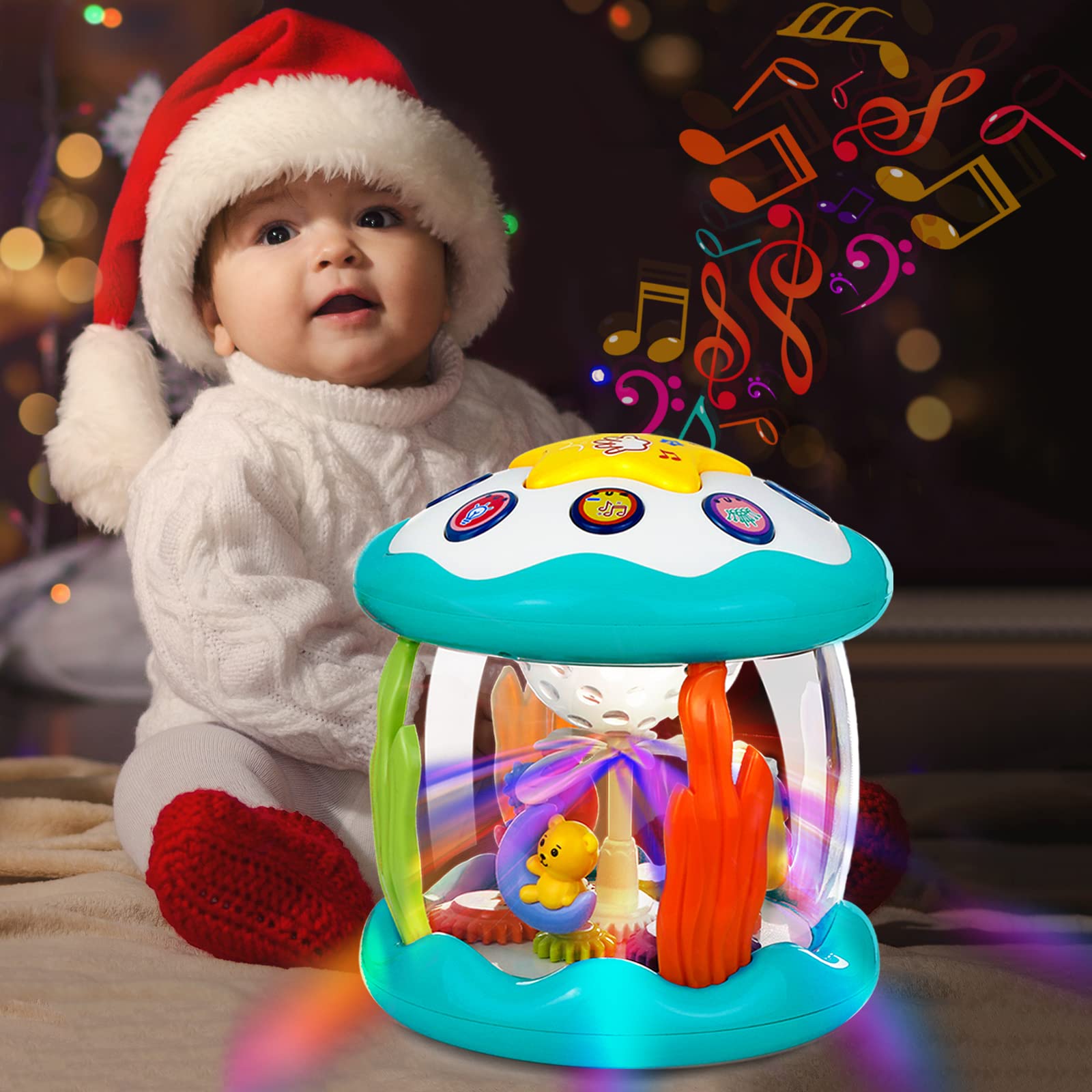 BEERYFUN Baby Sound Toys 612 Months Musical Toys for 1 Year Old Boys