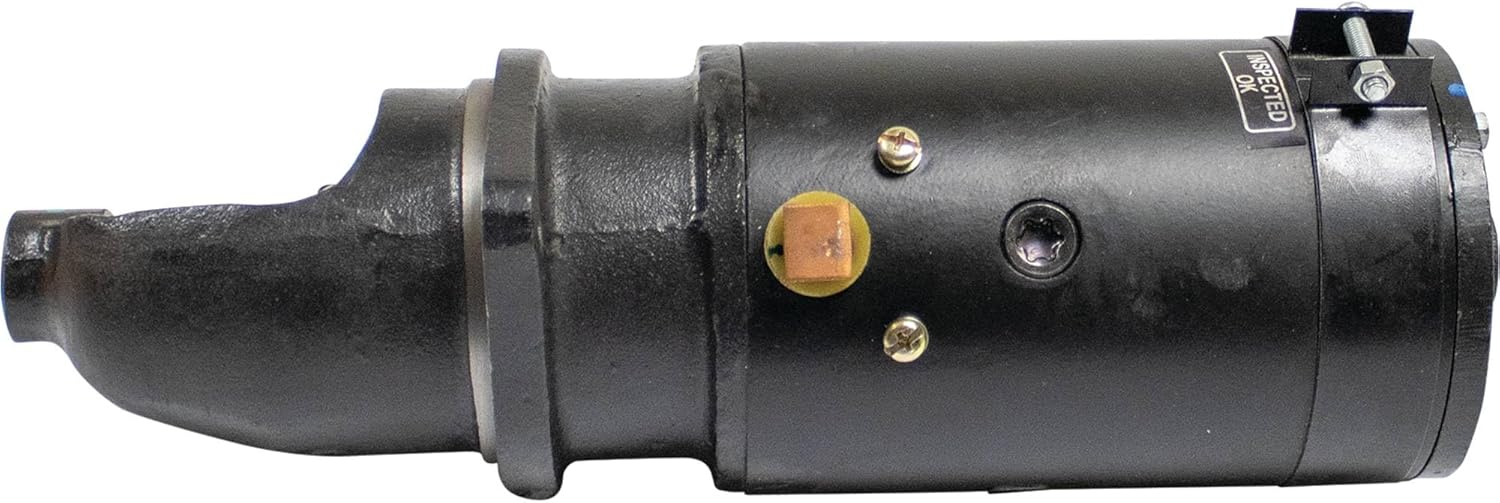 DB Electrical 410-12552 Starter for IHC C-60 Gas INTER0TIOnal Farmall Cub Tractor 47-64 1109603,1109611, 1109613, 4787 CW Rotation DD Starter Type 10T Tooth Count 6V, Gray