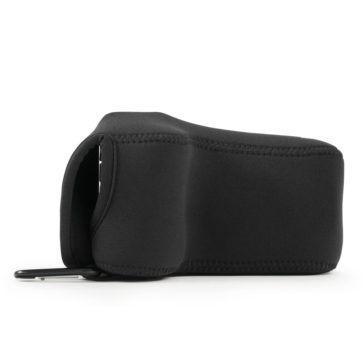 MegaGear - Ultralekkie Etui Neoprenowe z Karabińczykiem do Aparatu Olympus O - Czarny, 13.89 x 9.3 x 14.91 cm, MegaGear MG1196 ultralekkie etui neoprenowe z karabińczykiem do aparatu Olympus OM-D E-M5