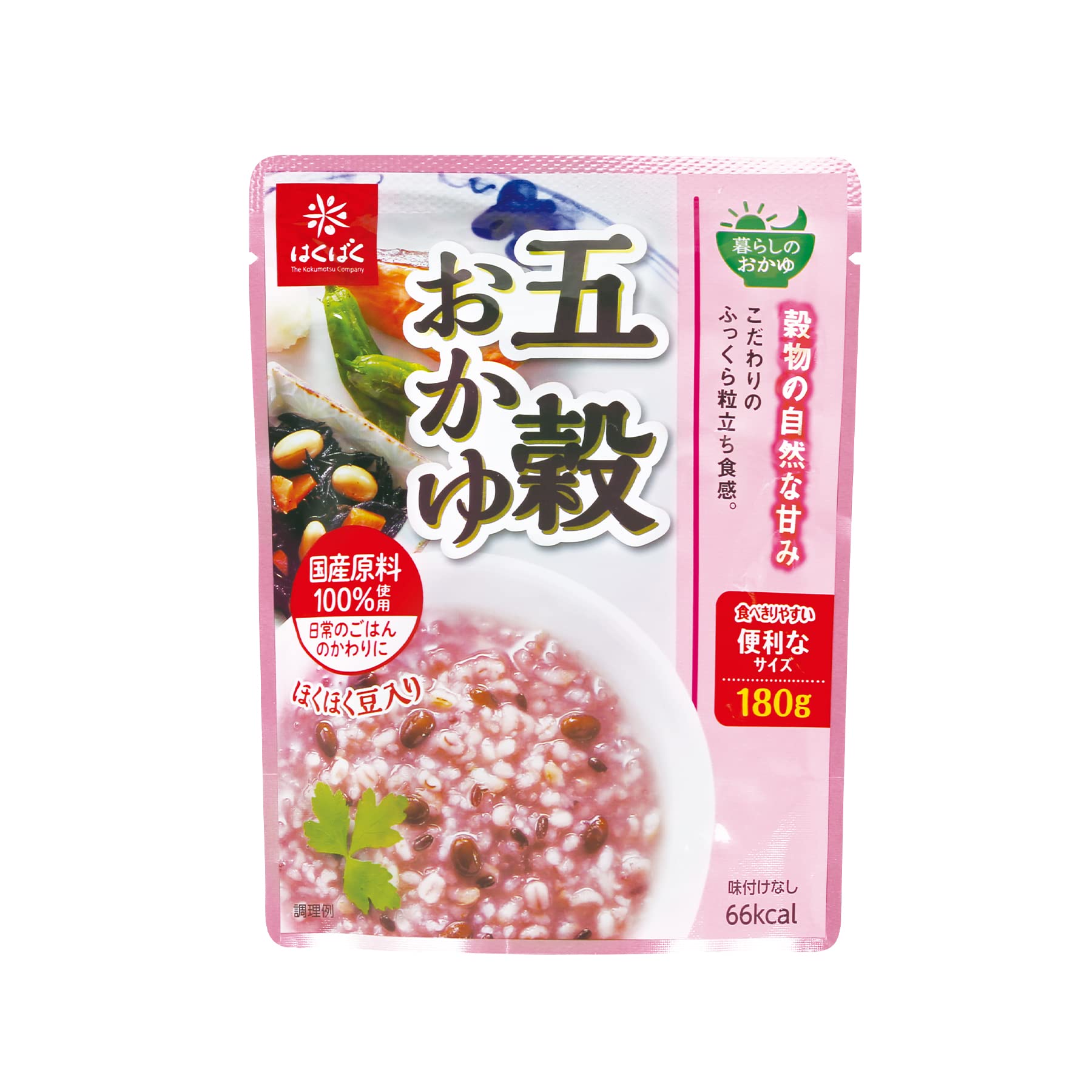 はくばく 五穀おかゆ 180g×8袋