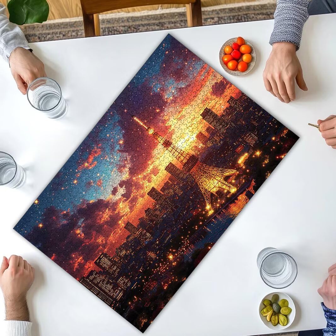 Puzzle 2000 Pezzi, Puzzle Parigi, Misura: 100x71cm, Regalo Donna/Uomo -8685