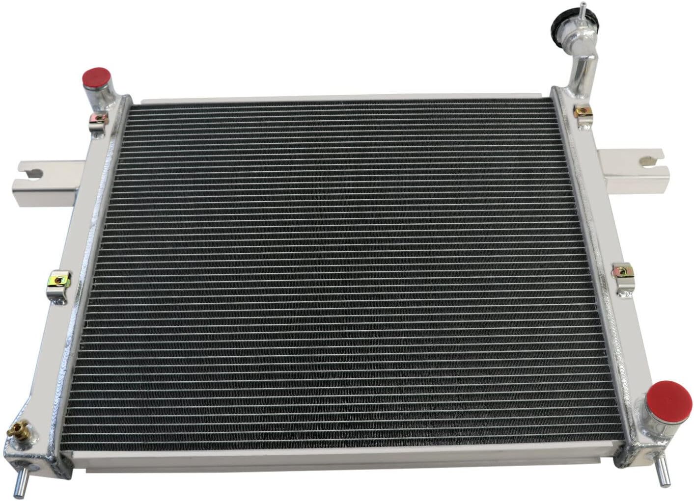 3 Row Aluminium Radiator Compatible For 2006-2010 Jeep Grand Cherokee Commander 4.7 3.7 6.1