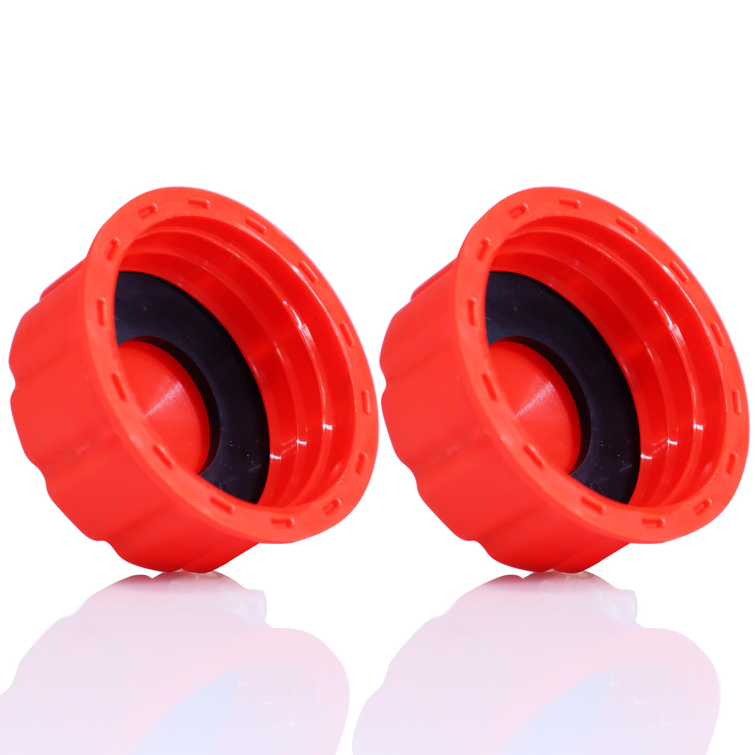 Mapleza 5 Gallon Gas Can Cap - Replacement Gas Can Lid with Coarse Thread, Ideal for Gasoline and Diesel Fuel Cans, Compatible with Midwest,stratton and Briggs Gas Cans(Pack of 2)