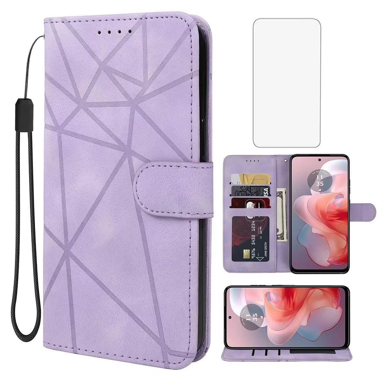 Defender Case Rugged Custodia Defender Per Motorola G Power 5G 2024: Antiurto, Antiscivolo, Con Vetro Temperato E Clip, Design Robusto Quad Lock Cover - Foto 9