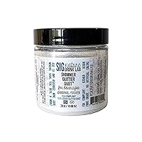 Vista 28 de Purpurina comestible para bebidas, purpurina brillante, polvo para bebidas para cócteles, cervezas, vinos y más. Serie color Green, 25 gramos Verde