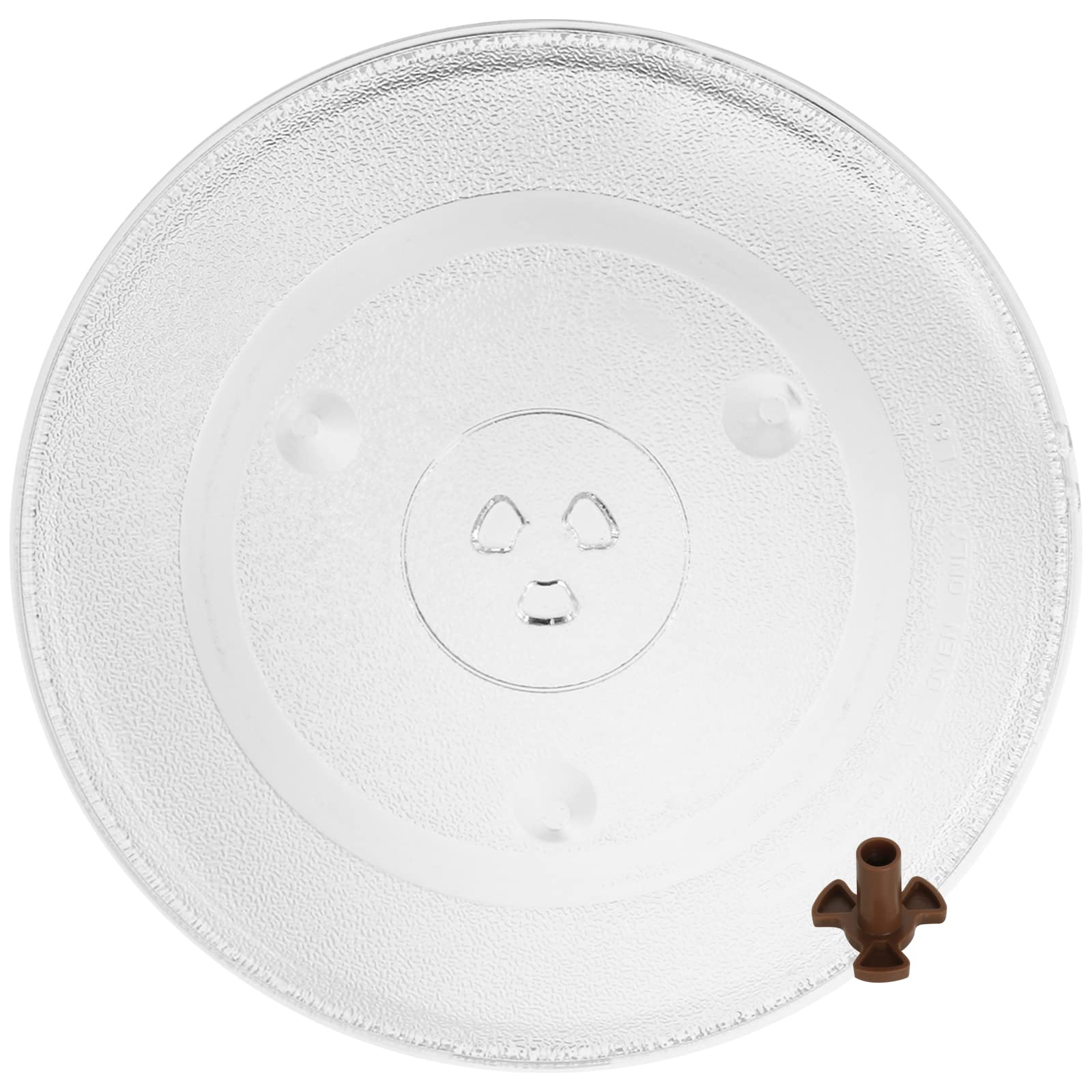 12.5 inch/31.5cm Microwave Glass Plate Microwave Glass Turntable Plate Replacement Microwave Glass Tray for LG, Samsung, Kenmore, Hotpoint, Panasonic and GE