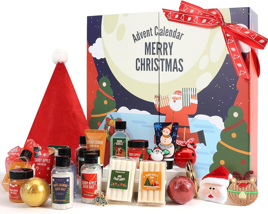 Amazon.com: Advent Calendar 2025 Adult, Holiday Gift Baskets for ...