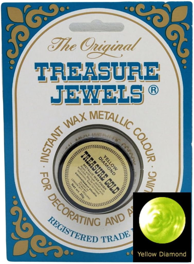 Treasure Jewels Metallic Gilding Wax 25g - Yellow Diamond