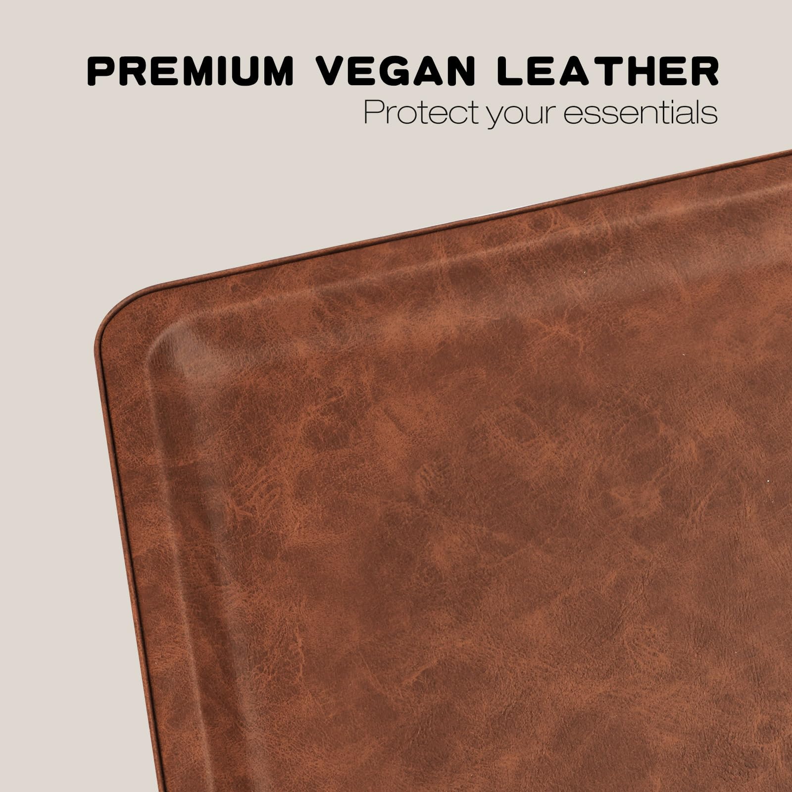 Gifts for Men Dad Husband from Daughter Son Wife, PU Leather Wireless Charging Station and Valet Tray, Present Stocking Stuffers, Boyfriend Valentines Day Birthday Gifts for Him