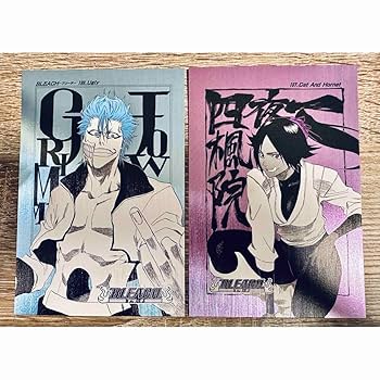 BLEACH ブリーチ　アートカード　コレクション　グリムジョー　愛染　他 BLEACH ブリーチ アートカードコレクション 藍染惣右介 グリム