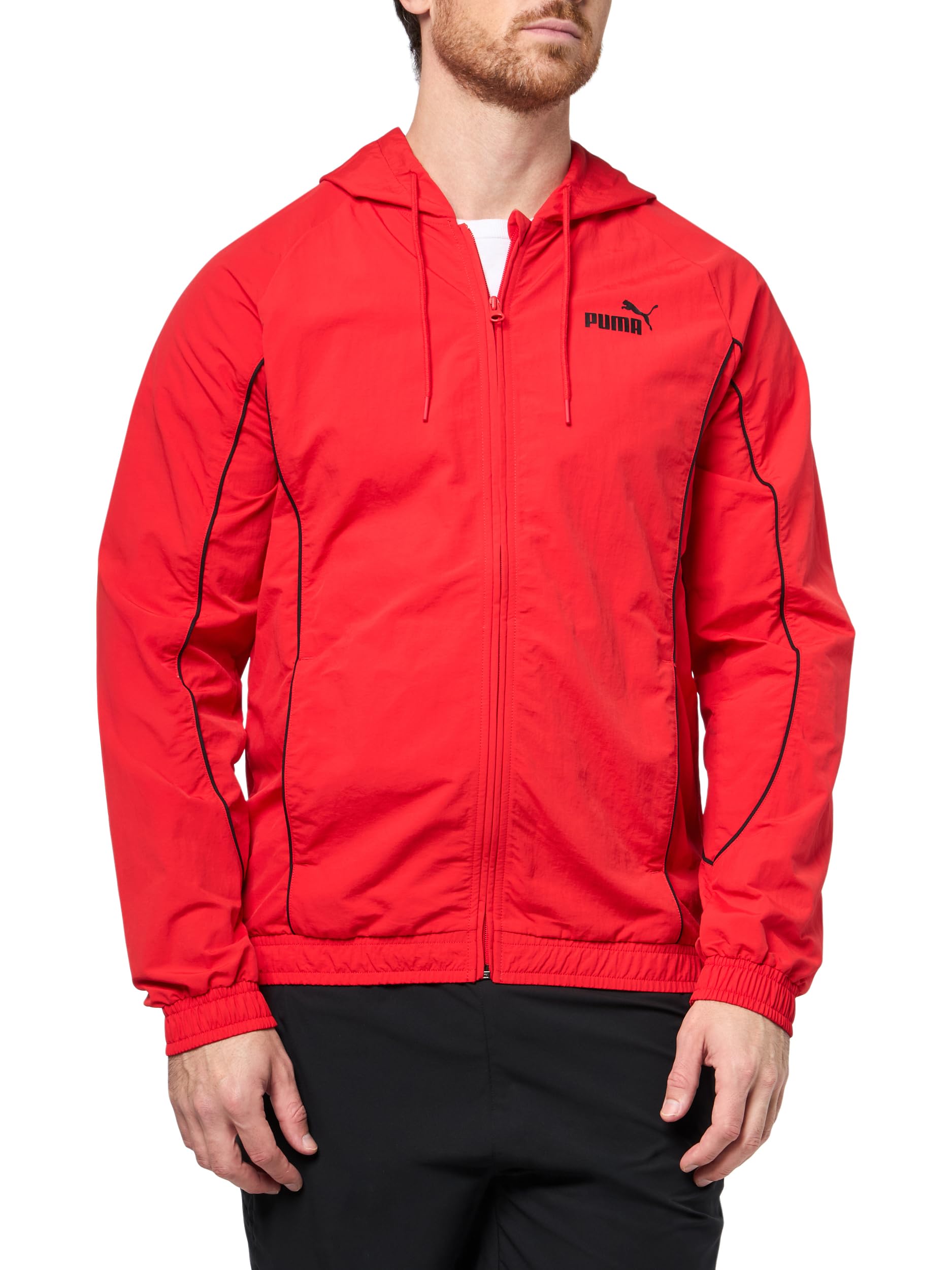 Mens Sport Woven Jacket Athletic Outerwear Casual