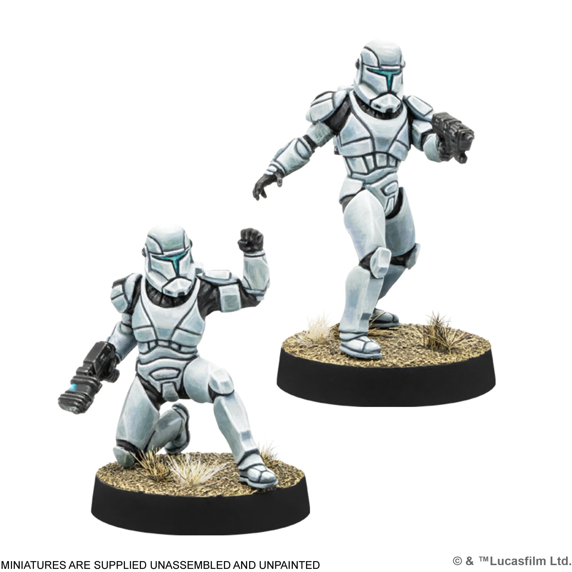 Star Wars: Legion Republic Clone Commandos Expansion - Elite Soldaten! Tabletop Miniatures Strategiespiel für Kinder & Erwachsene, ab 14 Jahren, 2 Spieler, 3 Stunden Spielzeit, hergestellt von Atomic