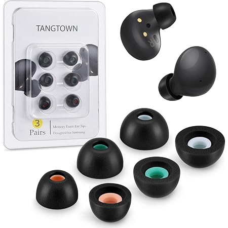 Memory Foam Tips for Samsung Galaxy Buds 2 / Plus/Beats Studio Buds/Beats  Fit Pro, No