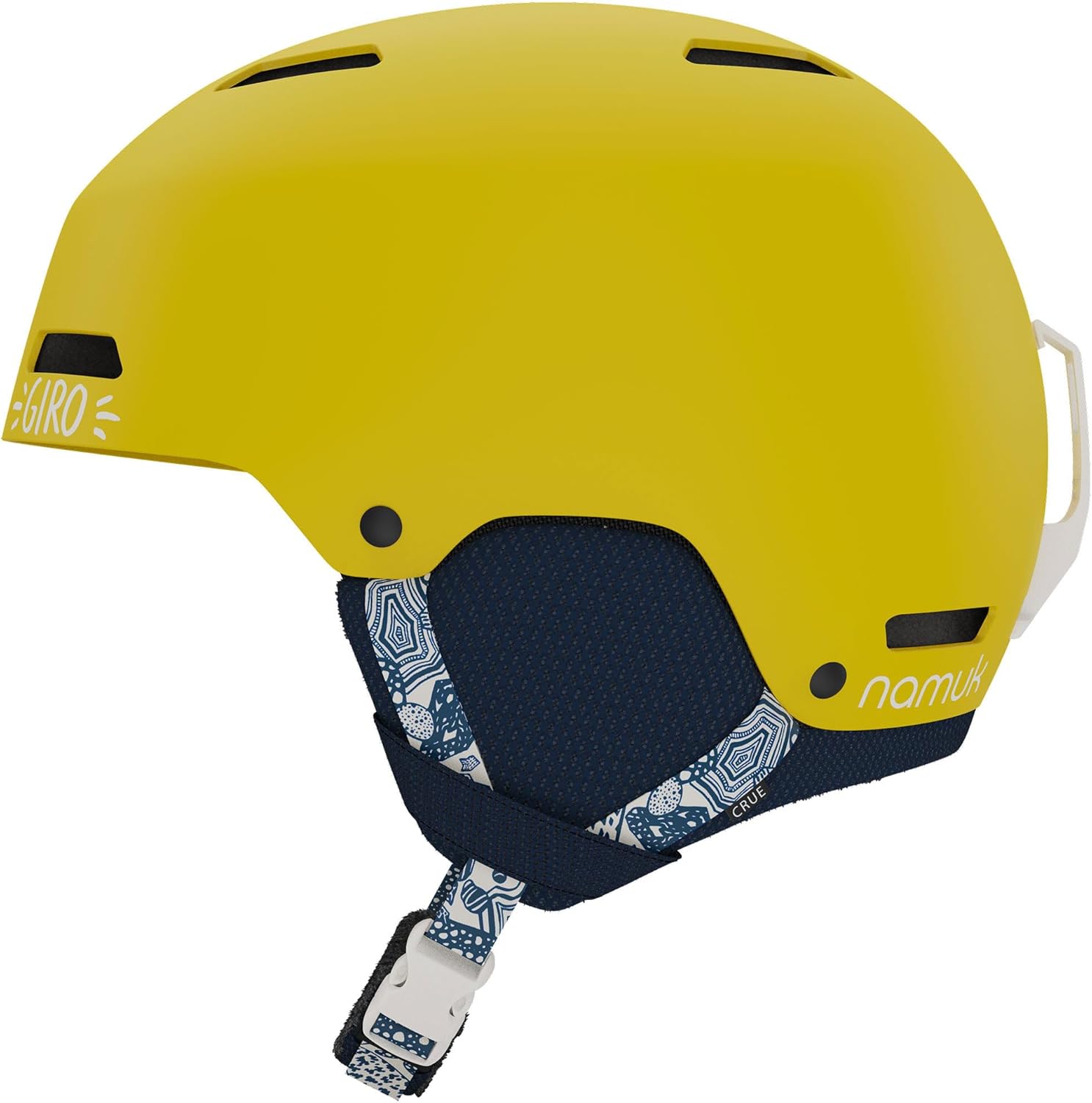 Giro Crue Kids Snow Helmet Goggle Combo - (Combo) Namuk Sunflower - Size X-Small - Image 2