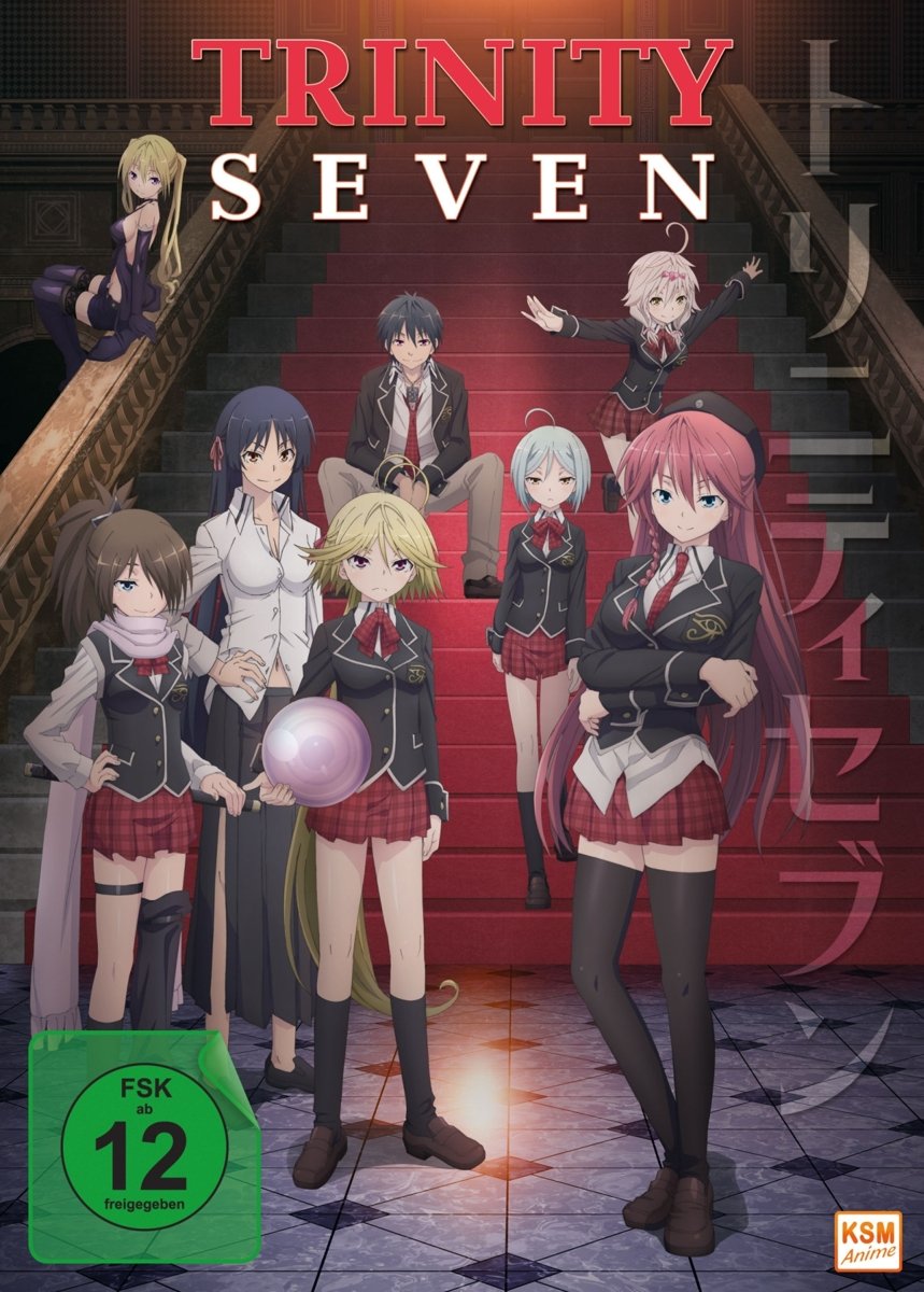 Trinity Seven Vol. 1 - Episode 01-04 - im Sammelschuber [DVD] [2014]