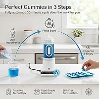 Vista 2 de Magical Butter Gummy Maker – Automatic Gummy Machine with Precise Dispensing & No-Stick Heating Cycle – Easy Candy Making Appliance for Homemade