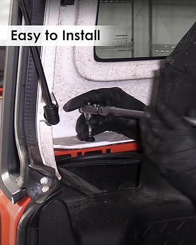 Miniatura 6 de Tuerca de retención de tapa dura con clip para Jeep Wrangler JK JKU 07-18, kit de hardware de tapa dura de extracción rápida, acero