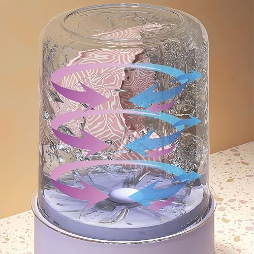 Miniatura 3 de Mini lavadora portátil recargable inalámbrica, lavadora de ropa interior, 4000 mAh, capacidad de 1 litro, mini lavadora compacta y silenciosa