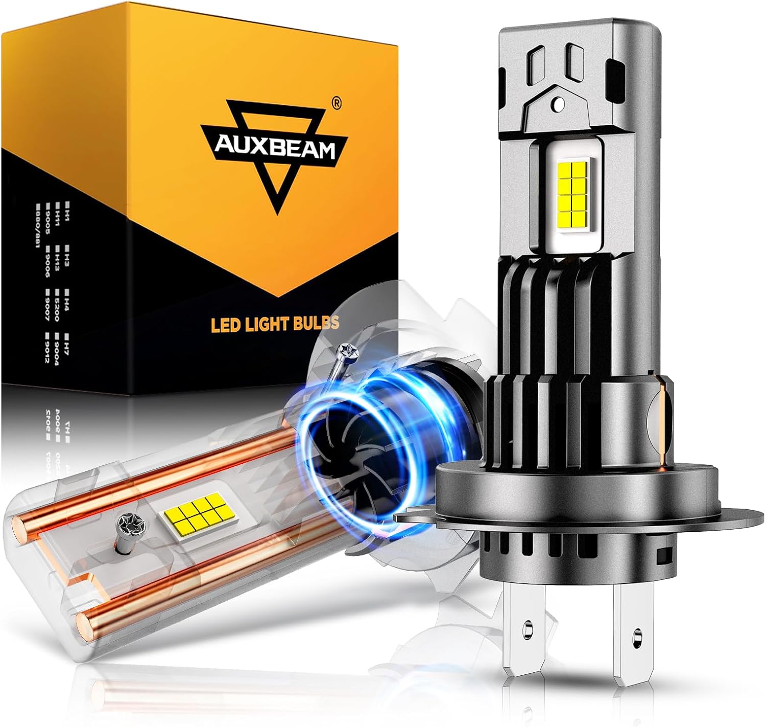 Auxbeam H 7 Powersports Light, 24000LM H 7 Light For Off-Road Use