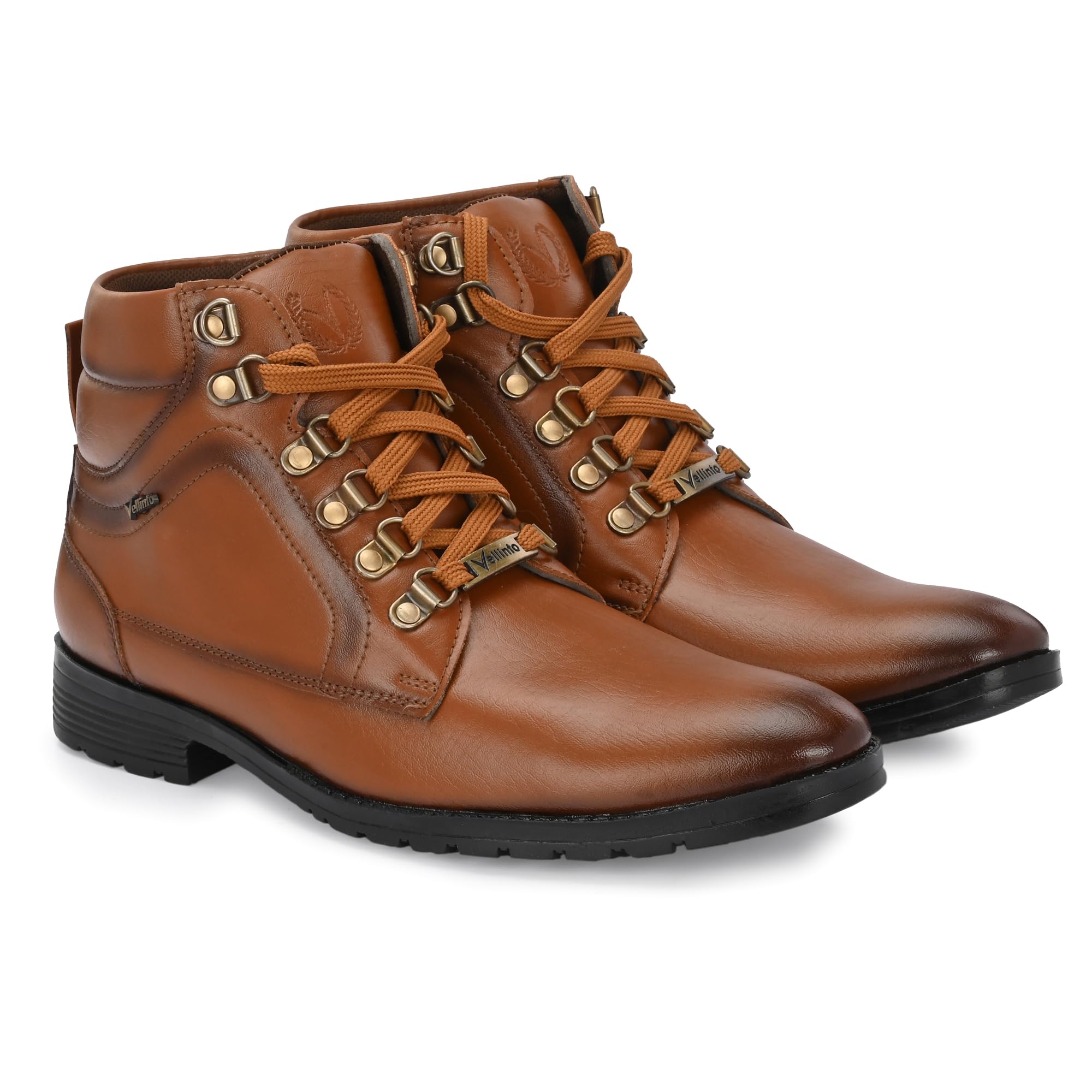 Vellinto AUSTIN Casual Mid-Ankle Synthetic leather Boots For Men (B0DDCRHV7D) Amazon Price History, Amazon Price Tracker