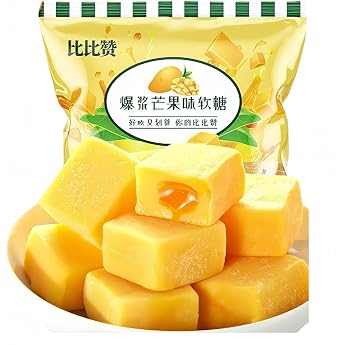 Mango Flavoured Soft Candy Single Pack 500g Kids Fun Candy Chews Multipack