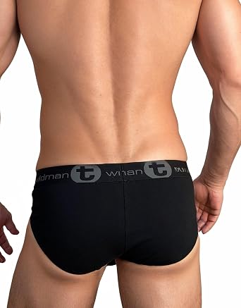 Wildmant Big Boy Pouch Cotton Brief Black