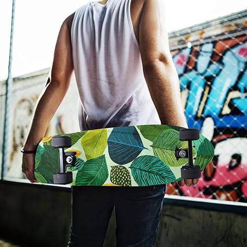 Vista 321 de Abstracto Negro Gris Geométrico Skateboard Grip Tape 33x9inch Papel de lija Longboard Scooter Griptape Diseño antideslizante y anti-desgarro