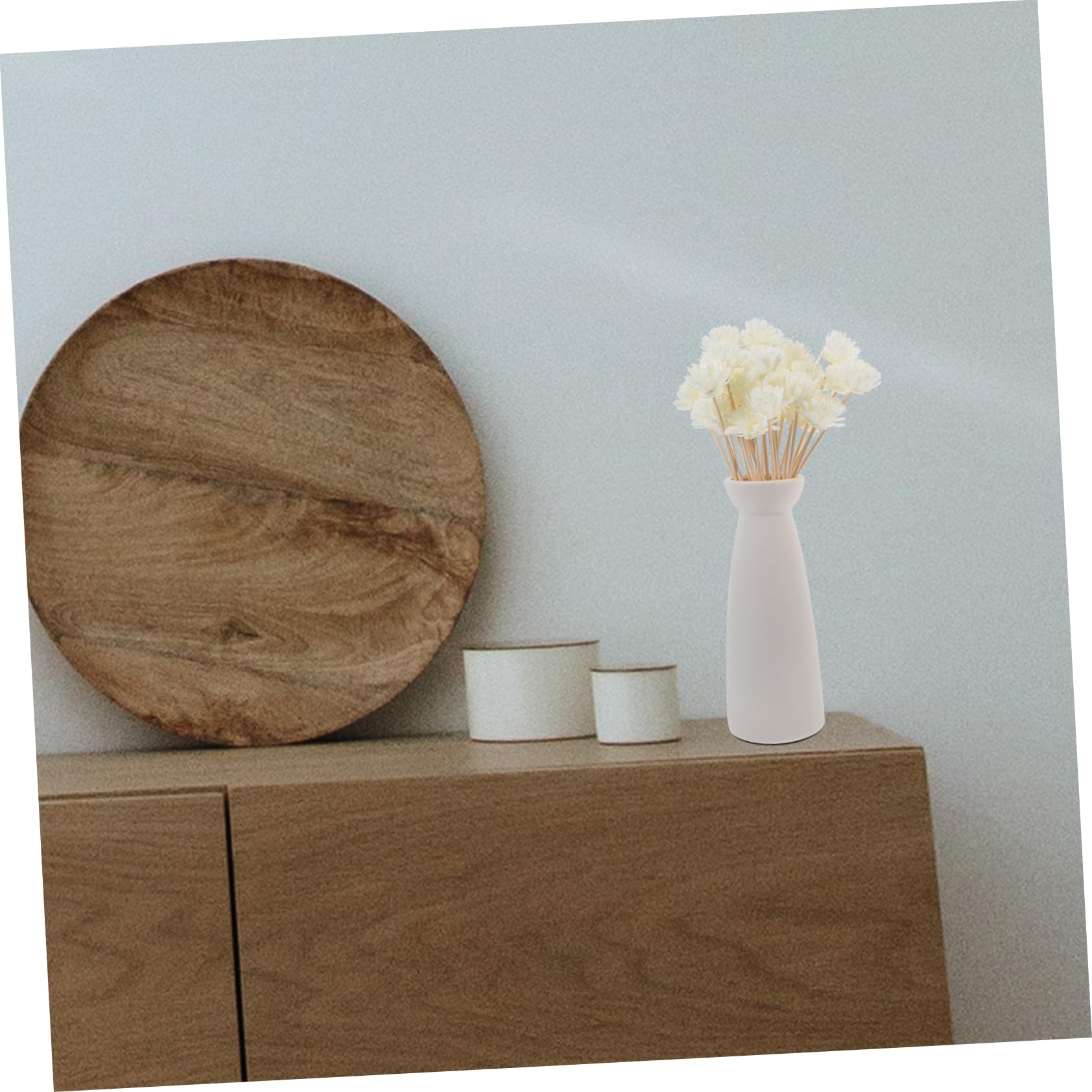 ABOOFAN 300 STK Aromatherapie-Rattan Aromaöl Diffusor Blüten Ätherischer Öle Parfums para Mujer Hortensie Natürliches Parfüm Auto Gießen Diffusorbasis Aroma-Sticks Beige Z.b.