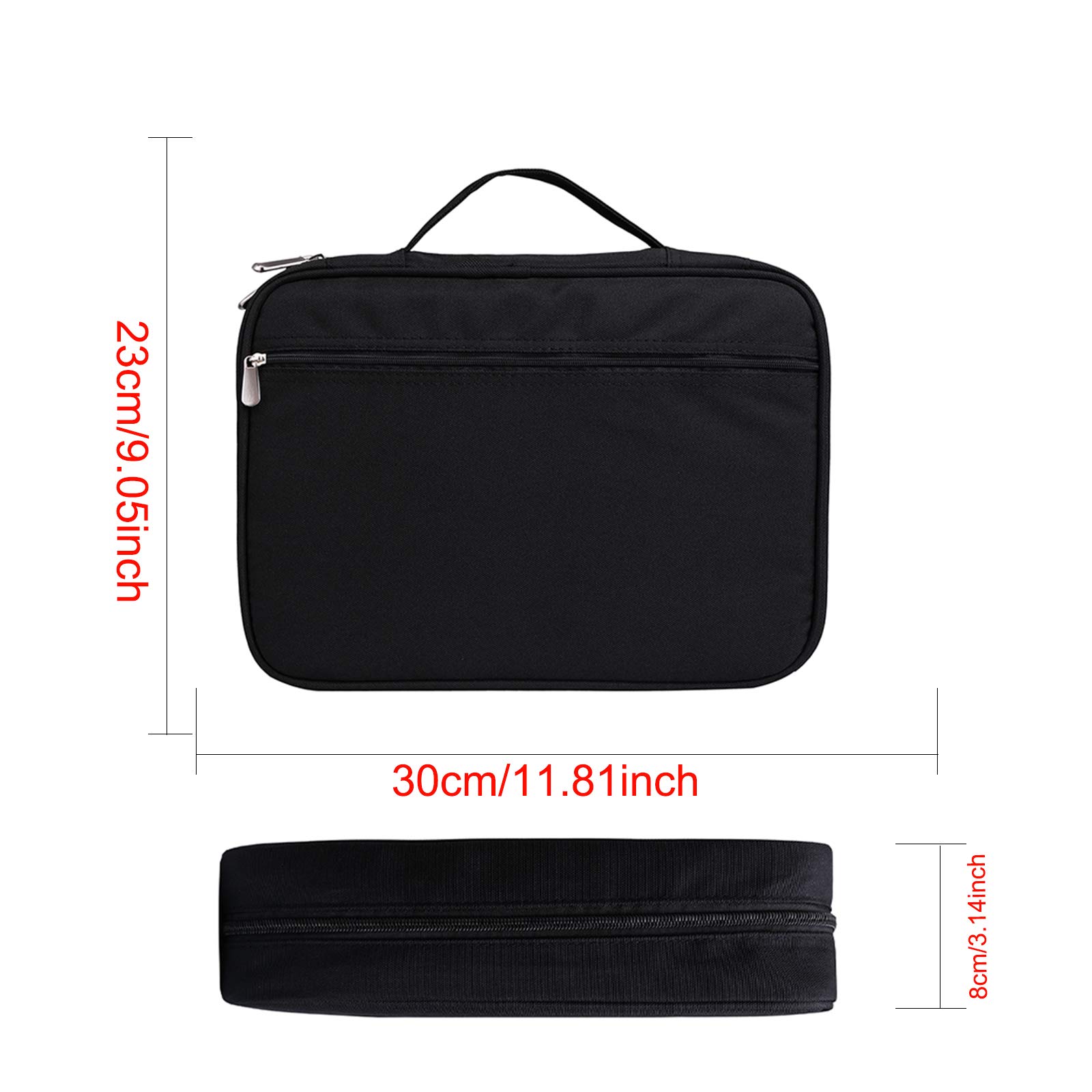 Astuccio 220 scomparti portapenne, penne, penne gel, organizer, impermeabile, custodia da viaggio, cerniera portatile, portapenne, borsa per pittore, scrittore