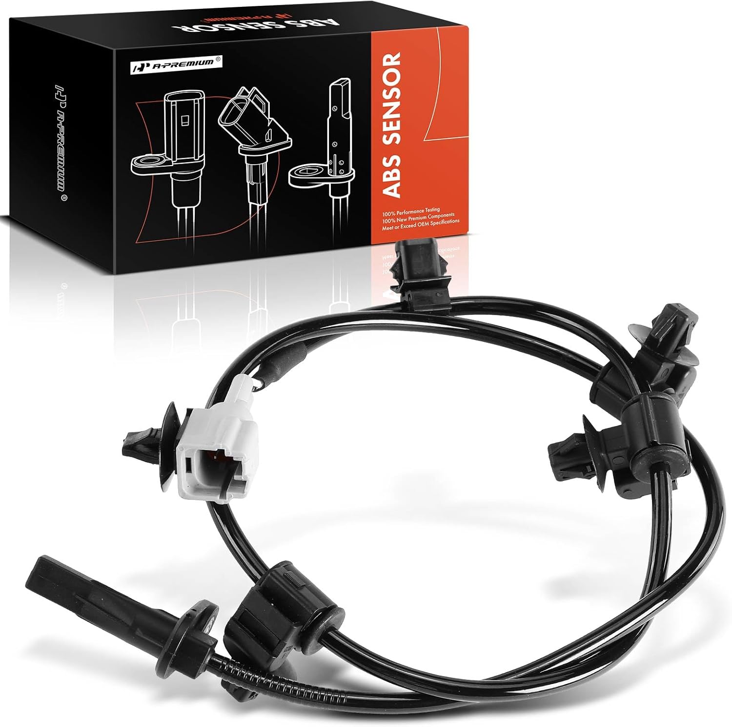 A-Premium ABS Wheel Speed Sensor Compatible with Subaru Models - Impreza 2017-2022 - Rear Right Passenger Side, Replace# 27540FL12A