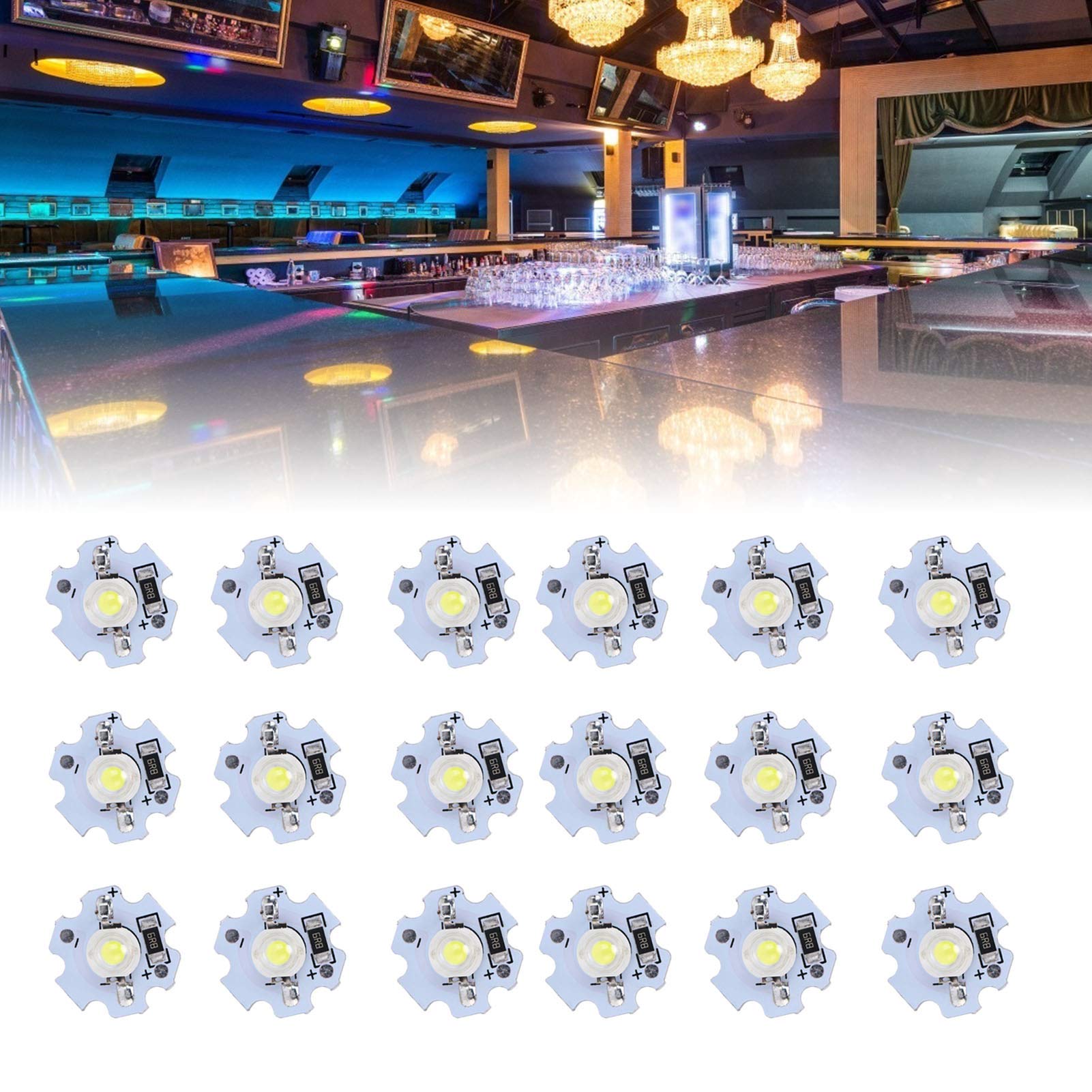 25 Stks 5 V LED Chips 200LM 1 W High Power LED Lamp Kralen voor DIY Verlichtingsarmaturen (#2