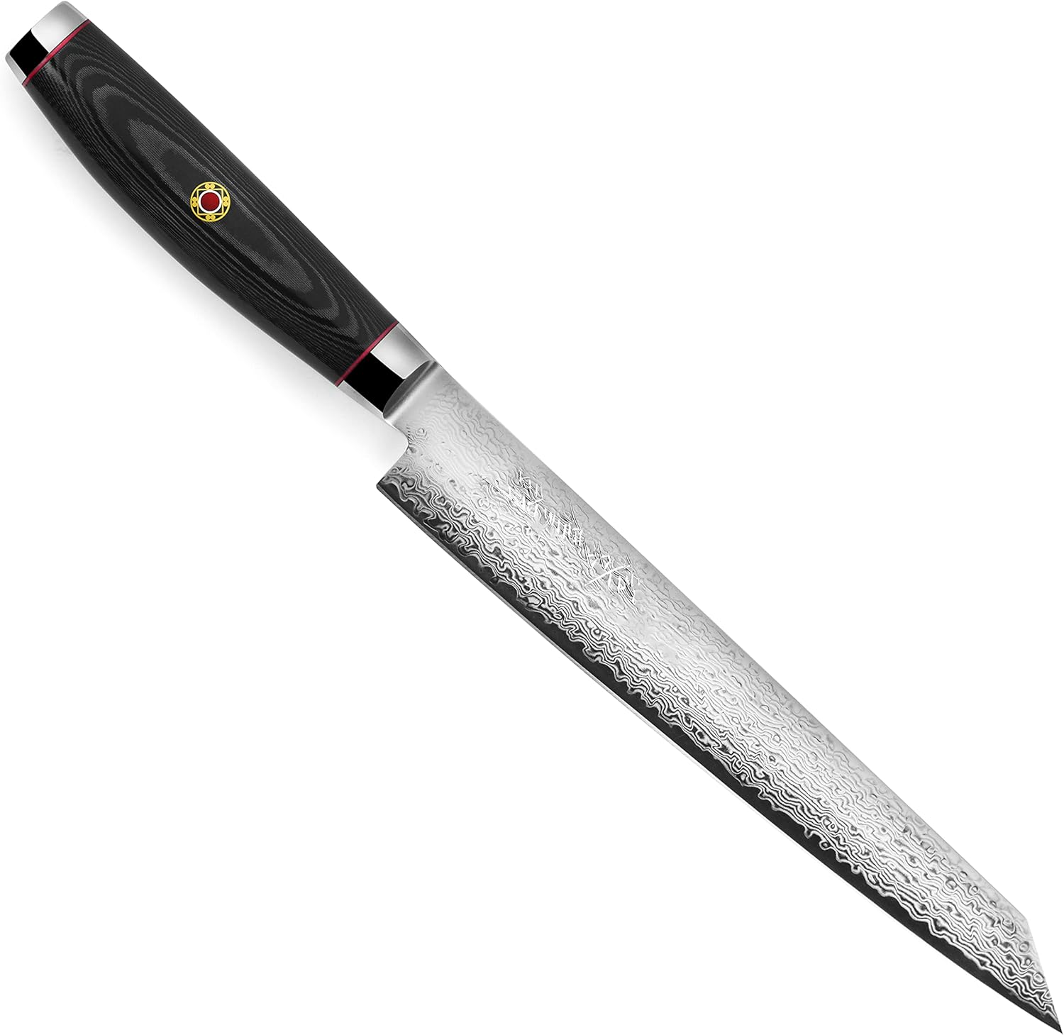 Enso SG2 Slicing Knife - Made in Japan - 101 Layer Stainless Damascus, 9"