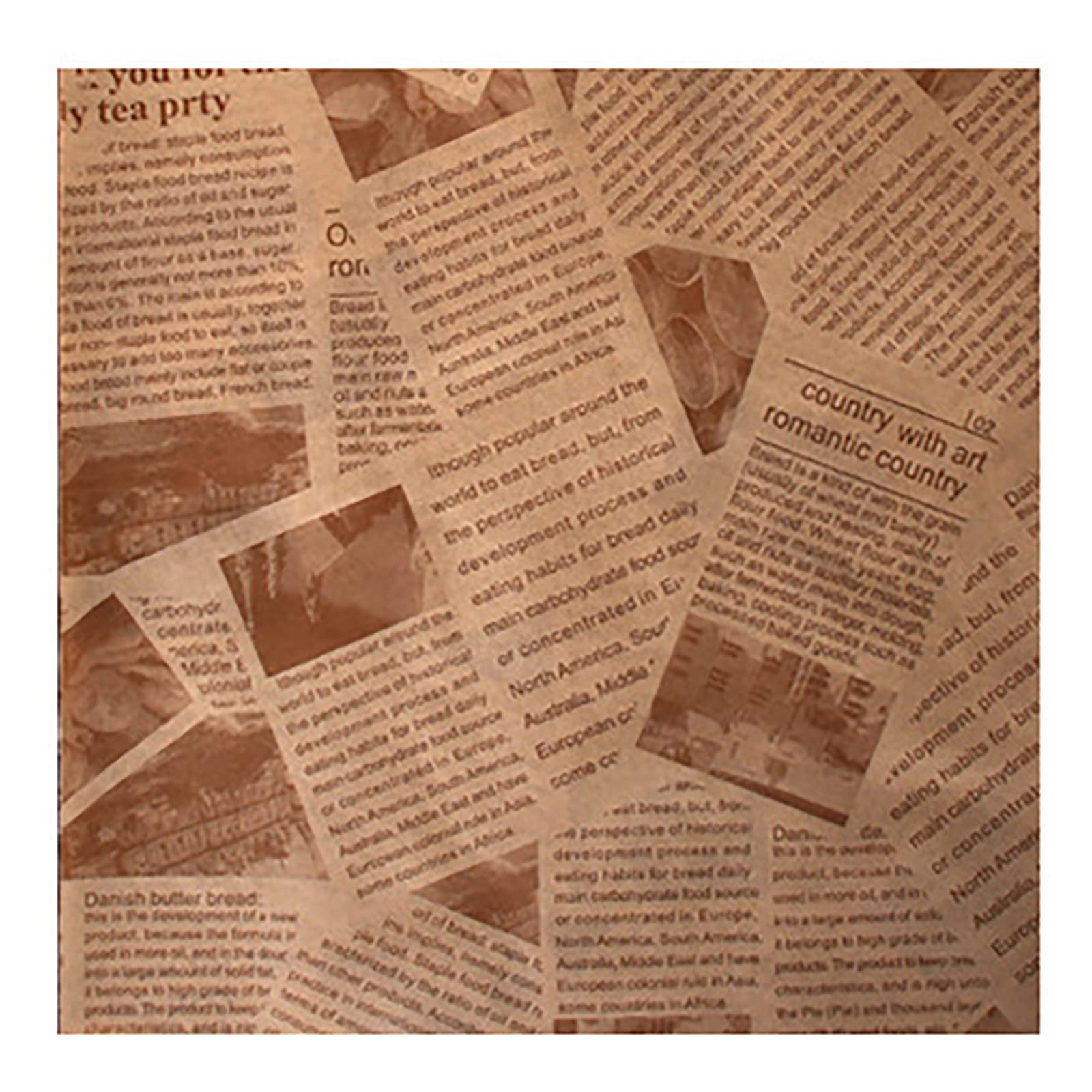Papier pour hamburger et disques de cire 18x18 cm pour conservation de viande
