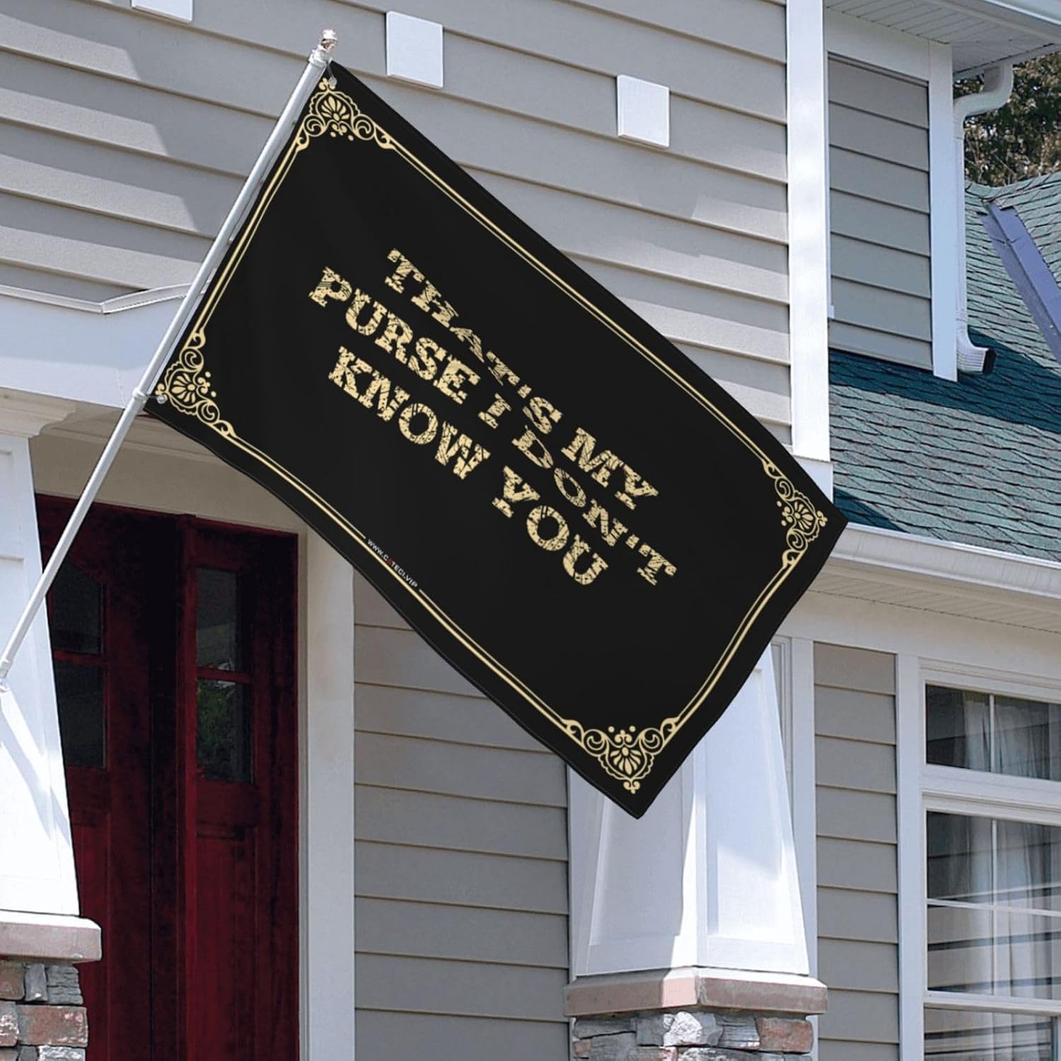 Room Decor Flags That'S My Purse I Don'T Know You Flag Posters For College Dorm Dorm Room Accessories (Color : Colour, Size : 152X244CM)