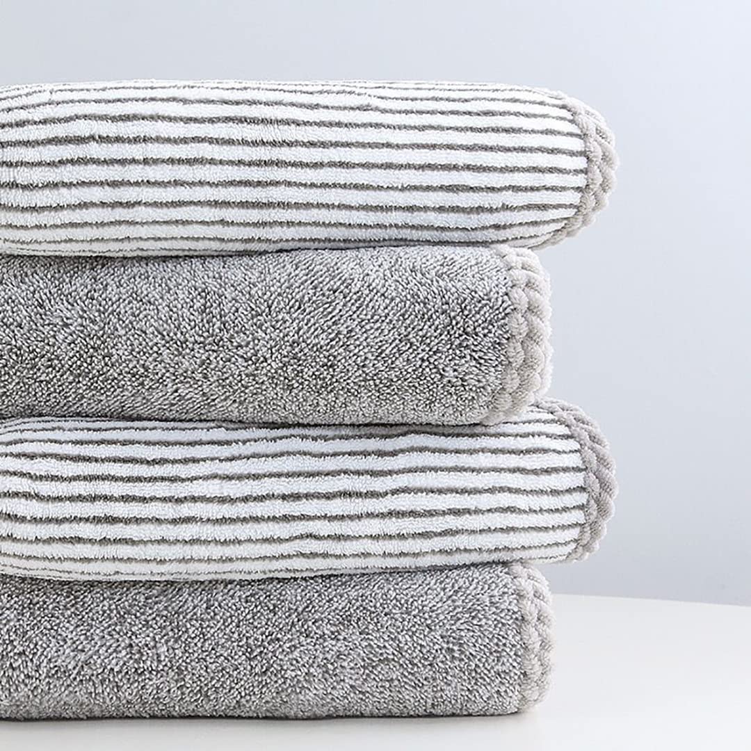 Kissvian Microfiber Bath Towels - 2 Pack -3 Kissvian Microfiber Bath Towels - 2 Pack -3