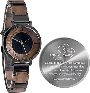 35 Years Anniversary for Women Gifts,35th Wedding Anniversary Keepsake for Wife,Coral Anniversary Marriage Presents for Her