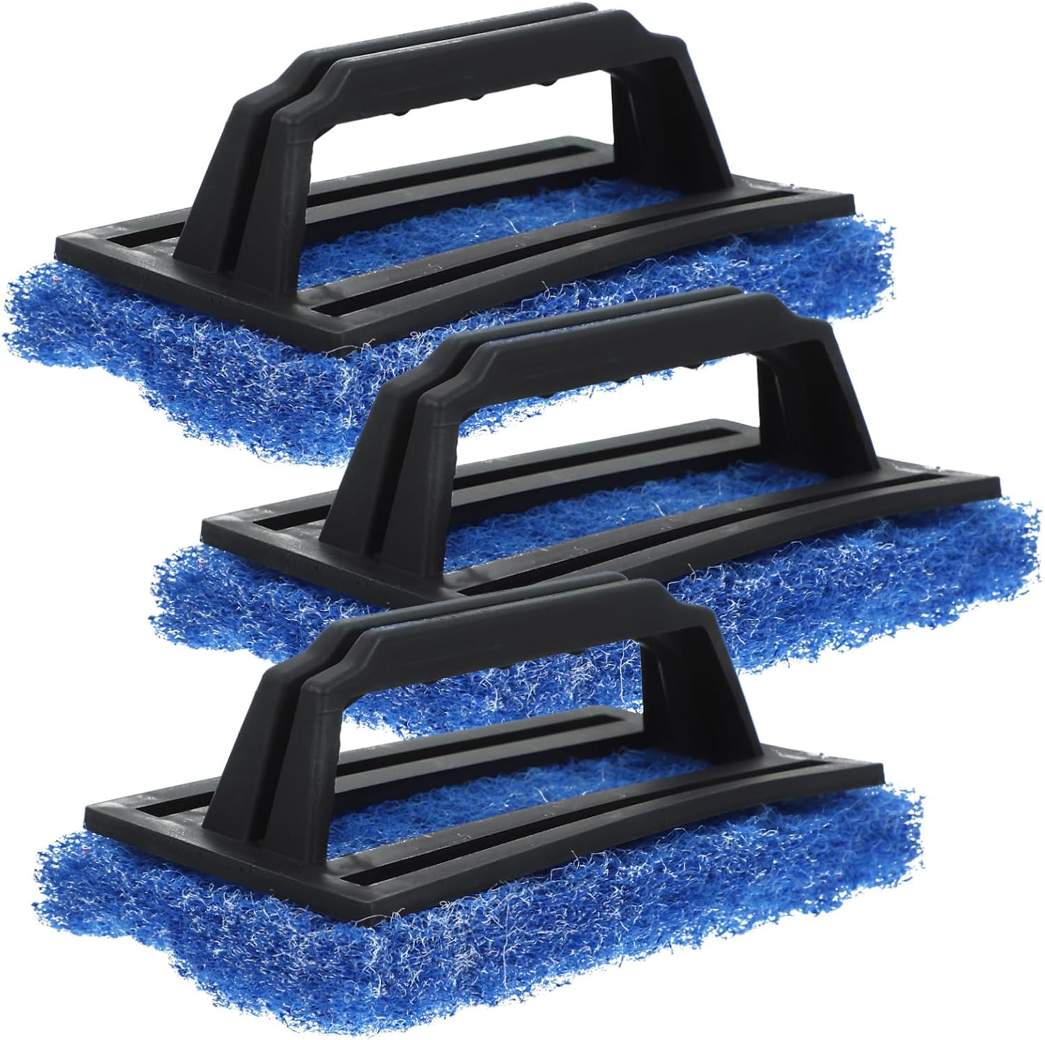 Gogogmee 3pcs Coconut Scrubber Screen Printing Screen Ink Remover Cleaning Brush Printing Supplies Accessories Cleaner