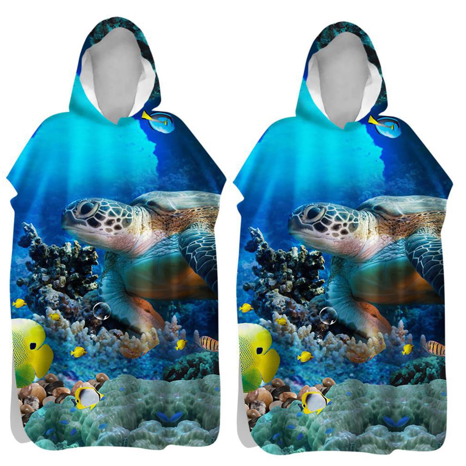 Premium Kapuzenhandtücher 3D Poncho Handtuch für Kinder weiche 100% Baumwolle Cartoon Badeponcho Handtuch für Jungen Mädchen,Type1,60cm
