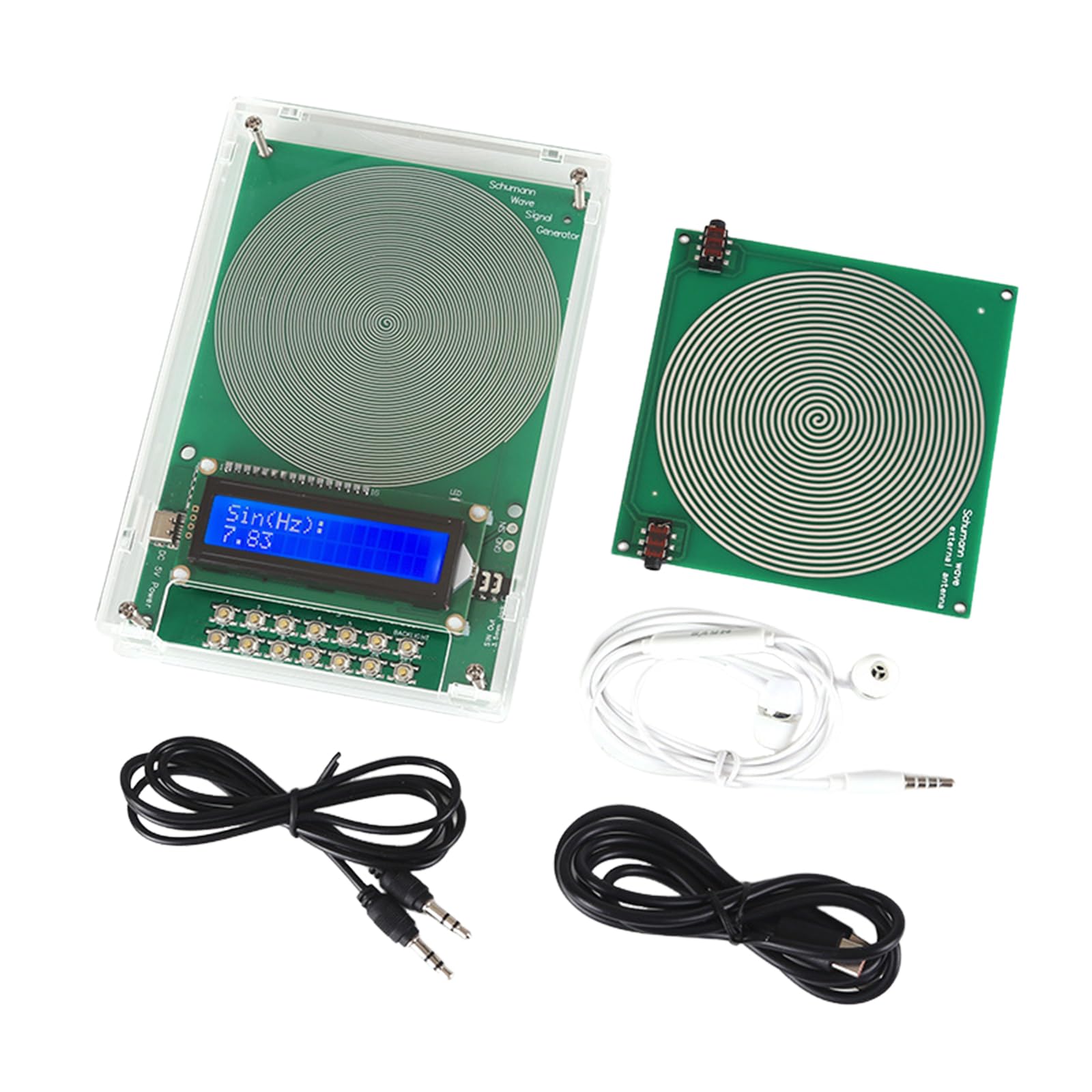 Frequency Generator USB Tipo C Schumann Regolabile Dual Channel