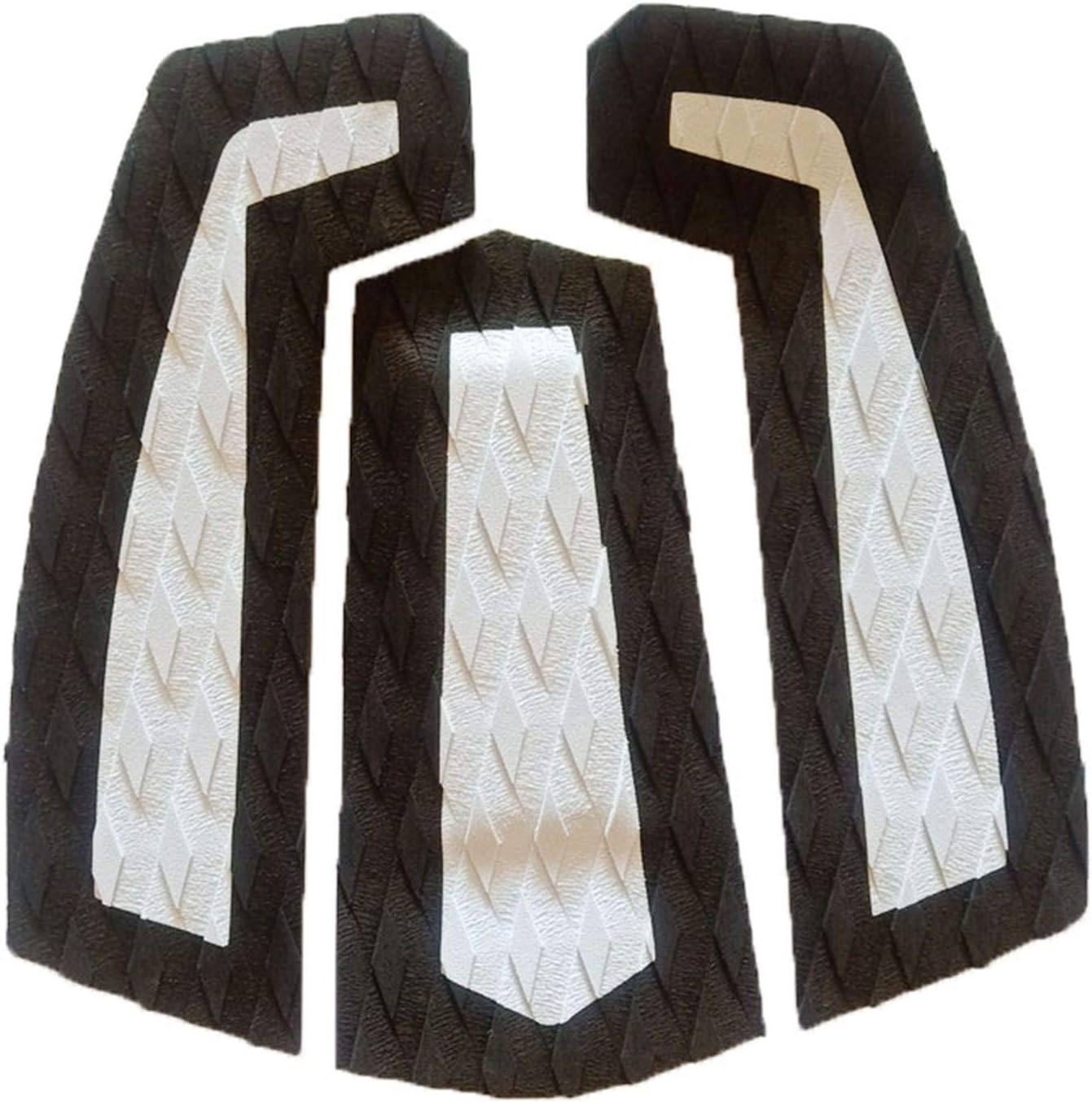 Eva Surfboard Traction Pads Stomp Pad Skimboard Deck Grips with 3M Adhesive(白色04)