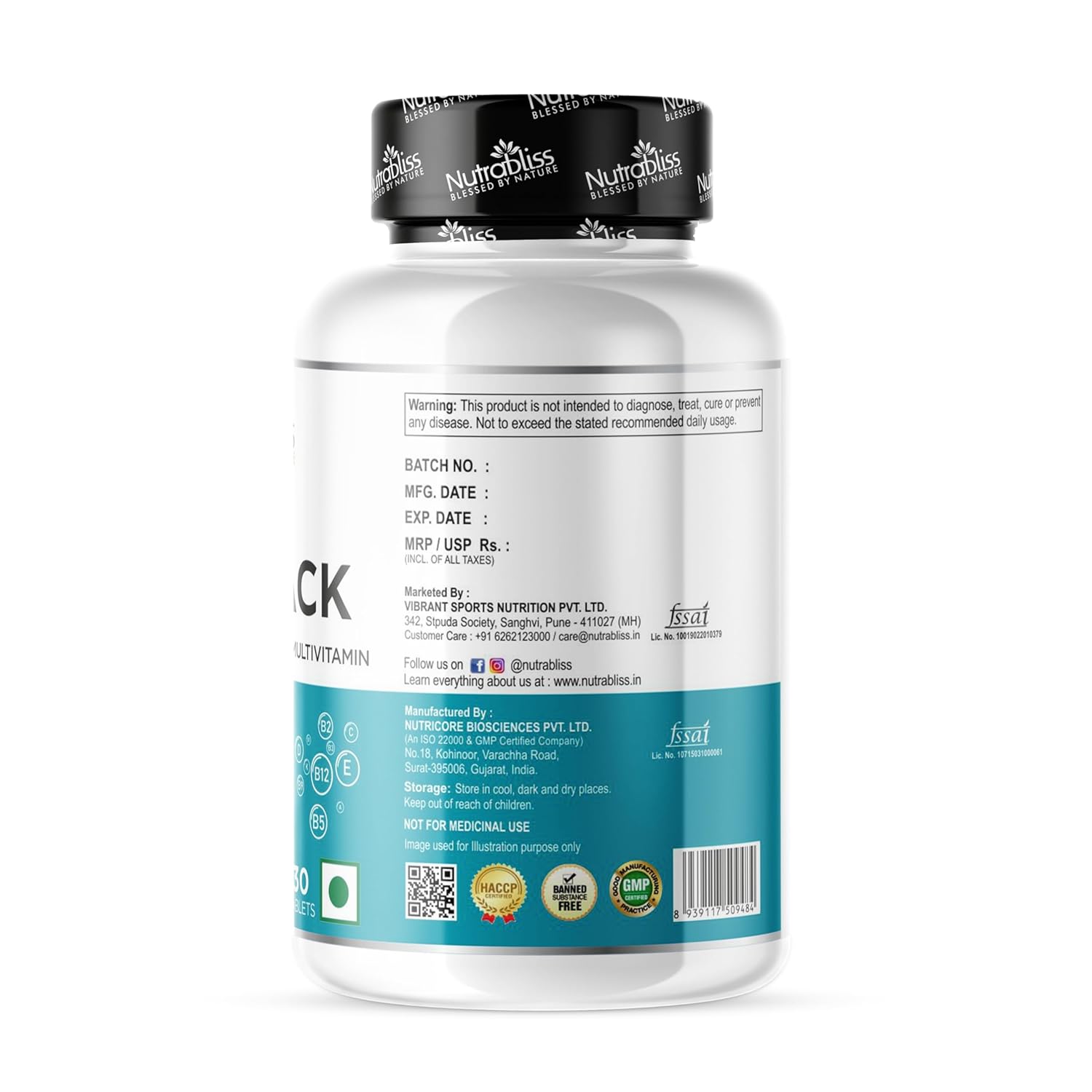 Nutrabliss Multivitamin for men and women | Daily Multivitamin with vitamin C, D, E, B12, zinc | Immune support, energy and wellness required vitamins, non-GMO supplements for adults. 30 bullets Nutrabliss Multivitamin for men and women | Daily Multivitamin with vitamin C, D, E, B12, zinc | Immune support, energy and wellness required vitamins, non-GMO supplements for adults. 30 bullets