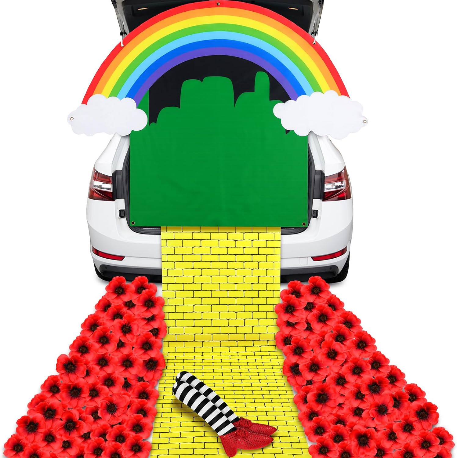 Blosssound Wizard Halloween Trunk or Treat Car Decorations