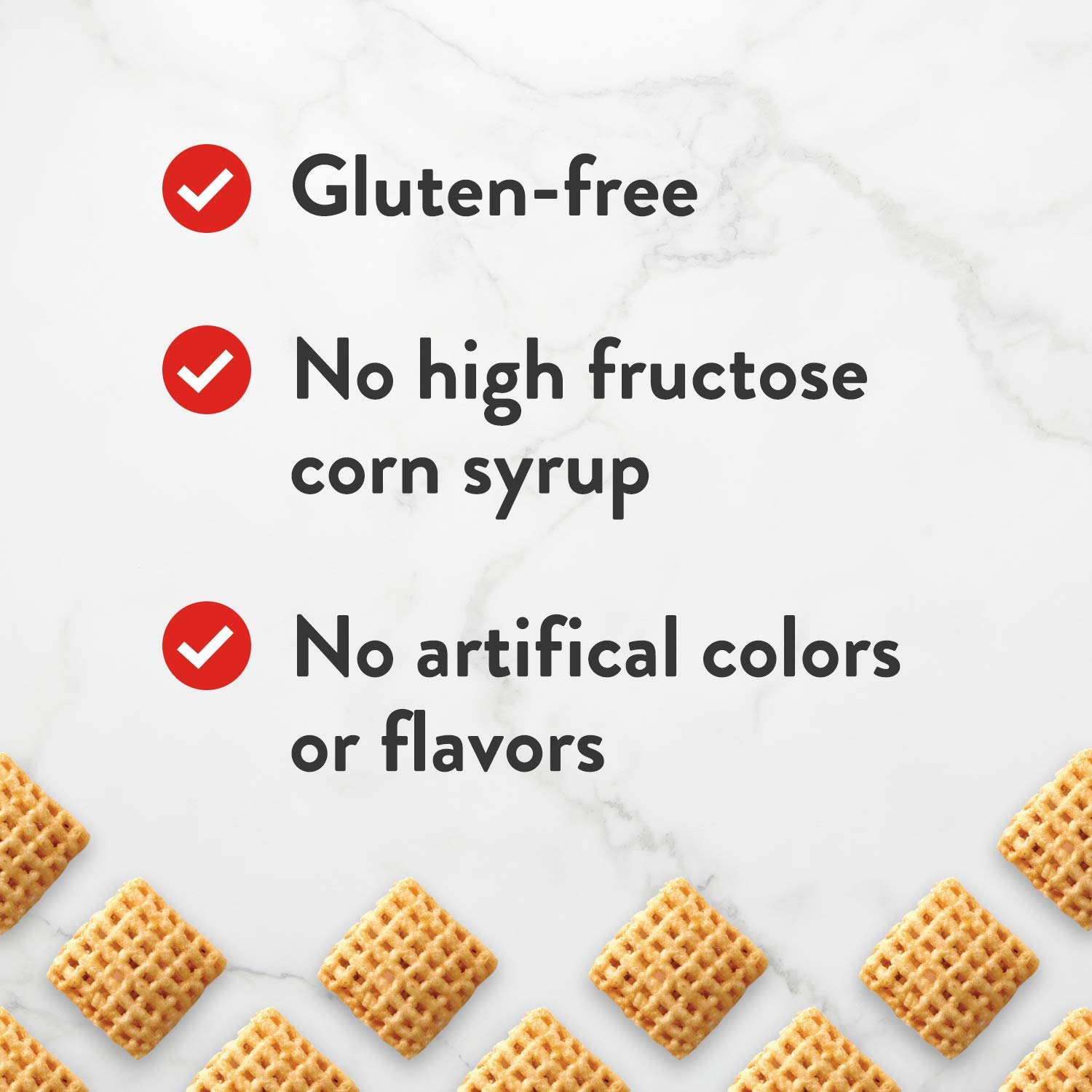 Chex CornBreakfast Cereal, Gluten Free, Family Size, 18 oz (Pack of 12)