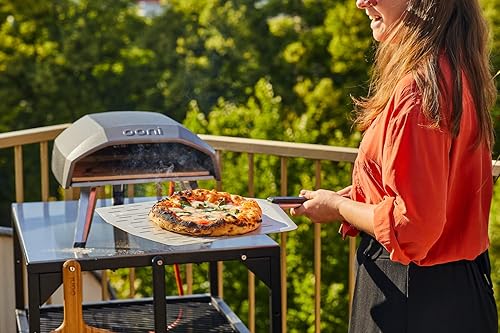 Miniatura 7 de ooni Pala de Pizza Perforada de 12" – Pala de Pizza de Metal de Aluminio de 12 Pulgadas, Pala Espátula de Pizza, Pala Ligera para Voltear Pizza con