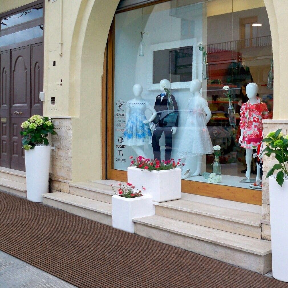 emmevi Passatoia Ingresso Esterno Interno Antiscivolo Corridoio Marciapiede Asciugapassi A Righe 100x240 Cm