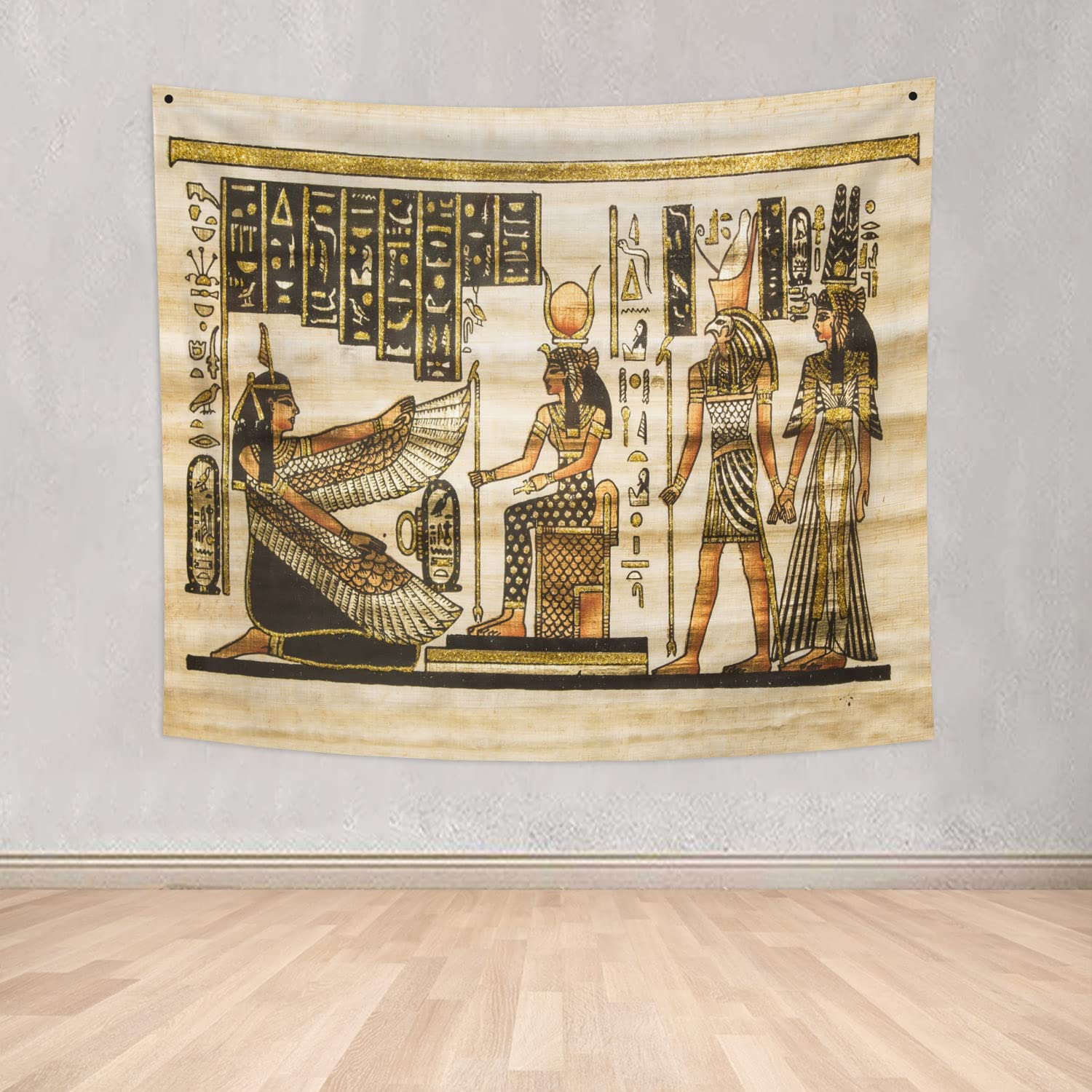 YONGFOTO 180x160cm Ancient Egypt Tapestry - Image 3